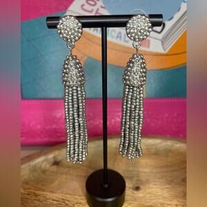 NWOT- Sugarfix by BaubleBar- Beaded Tassel Earrings